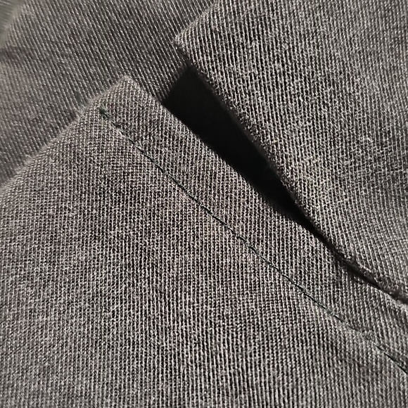 Sigrid Olsen Green Suede Pants Size 8 - Picture 6 of 7